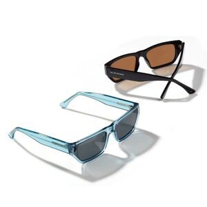 PRIVE REVAUX LOW KEY SUNGLASSES ONE SIZE IN OCEAN BLUE NWT